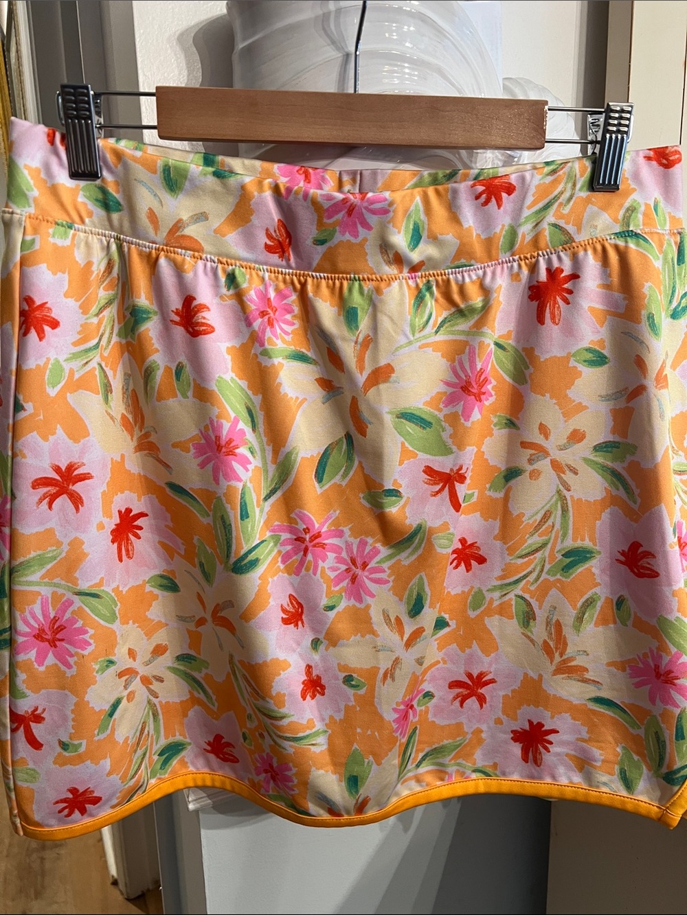 Crown and Ivy Floral Stretch Skort EEEUC